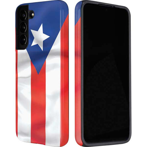 Puerto Rico Flag Galaxy S22 Plus Pro Case